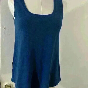 UGG Tank Top 100% Cotton Blue Size S